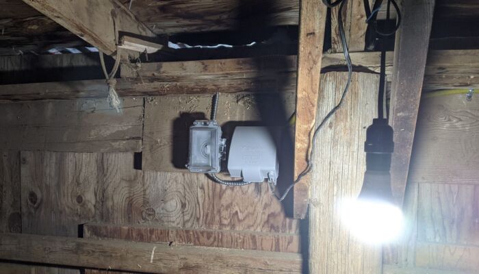 barn electrification project